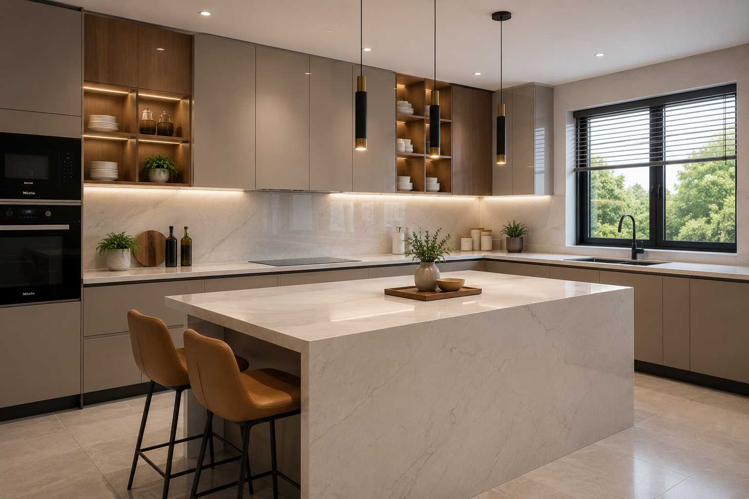 Modular kitchen application for edge band finishing