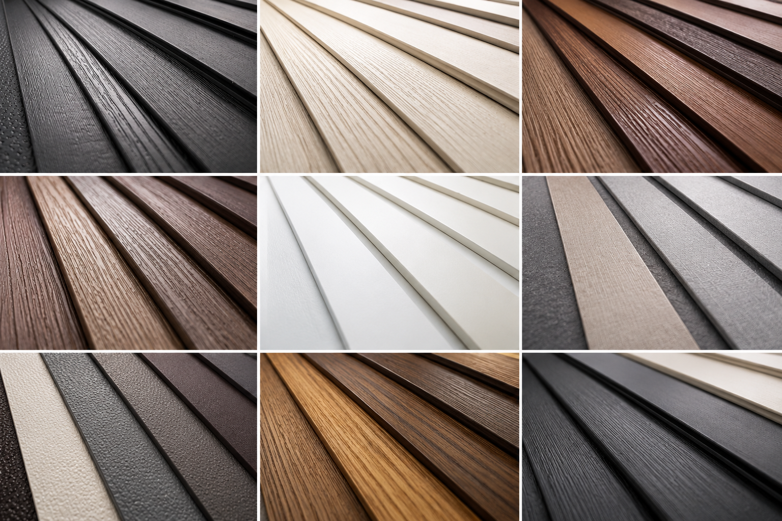 Texture series decorative edge band finish